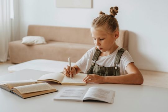 Child switch to online learning